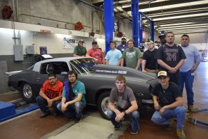 Auto Collision Tech students Car Fest April 5, 2017