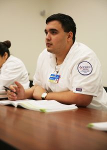 TSTC Nursing Student in Classroom