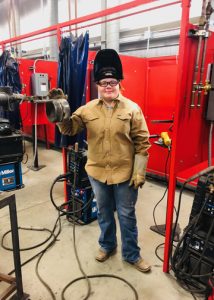 Cheyenne Kuta TSTC Welding Grad