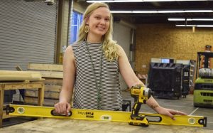 TSTC Alumna Looking to Set Example in Construction