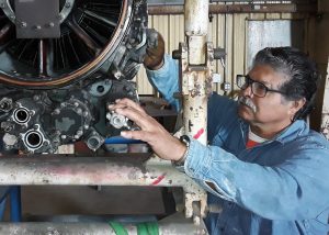 TSTC Aircraft Maintenance Adan Chavez